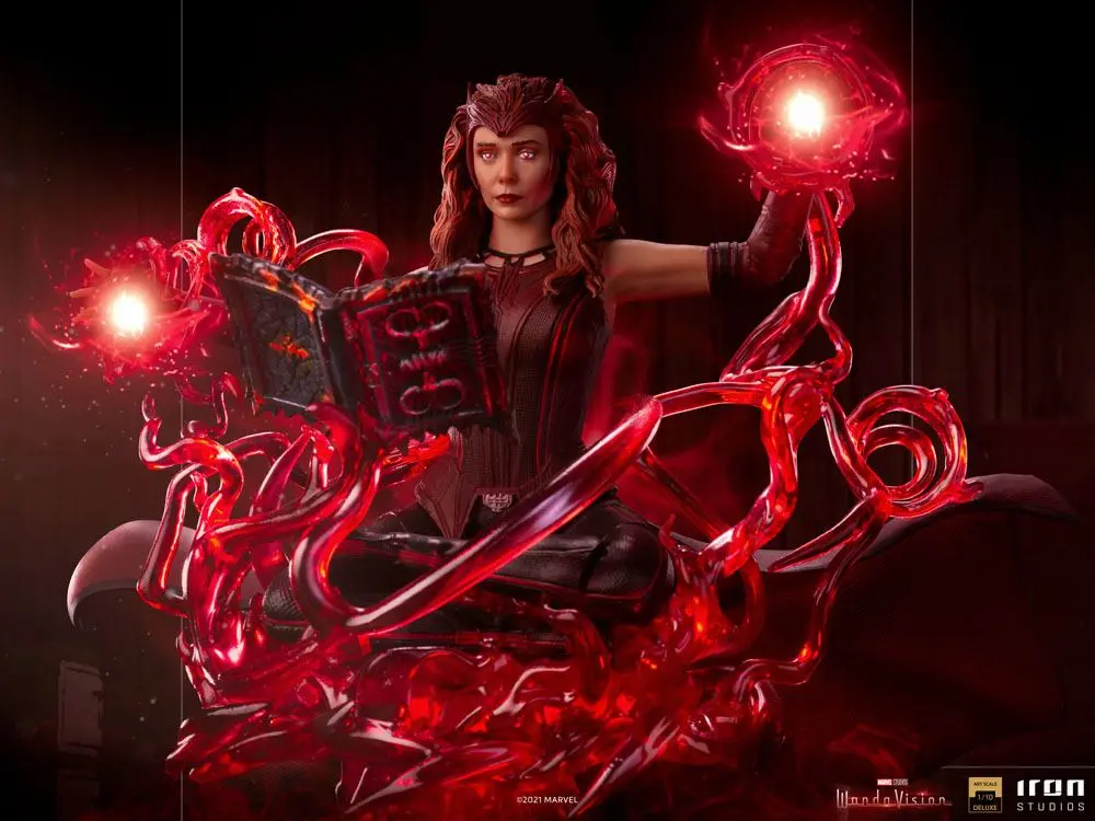WandaVision Deluxe Art Scale Statue 1/10 Scarlet Witch 24 cm product photo