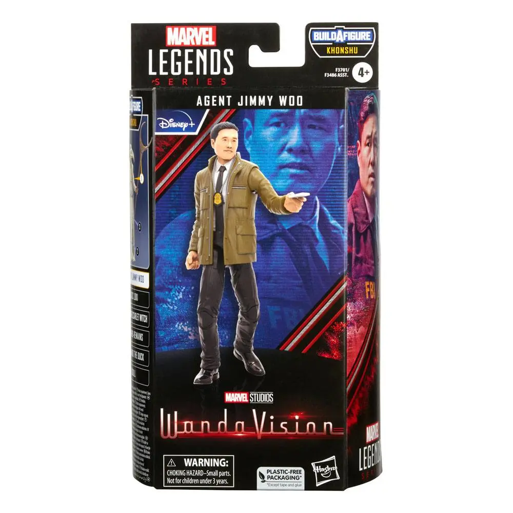 WandaVision Marvel Legends Action Figure Khonshu BAF: Agent Jimmy Woo 15 cm termékfotó