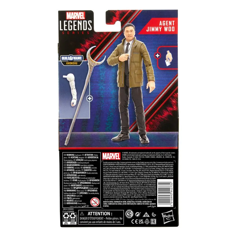 WandaVision Marvel Legends Action Figure Khonshu BAF: Agent Jimmy Woo 15 cm termékfotó