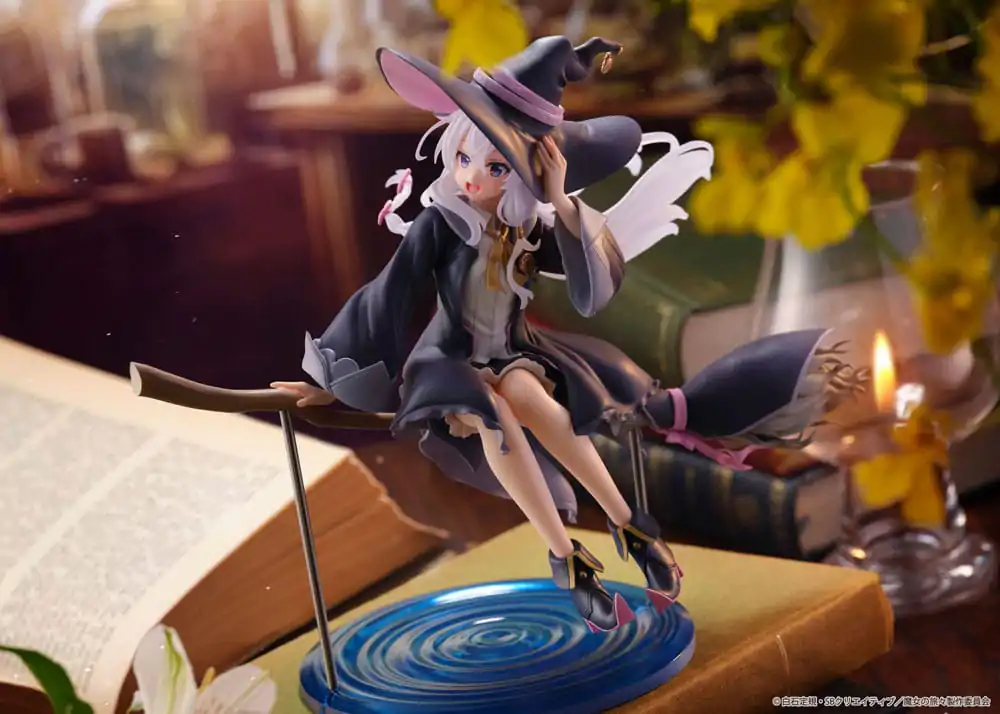 Wandering Witch: The Journey of Elaina AMP+ PVC Statue Elaina Witch Dress Ver. Reissue 20 cm product photo