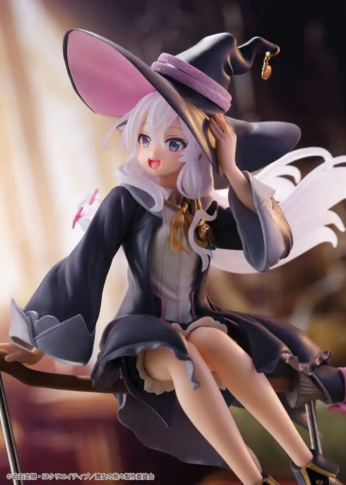 Wandering Witch: The Journey of Elaina AMP+ PVC Statue Elaina Witch Dress Ver. Reissue 20 cm product photo