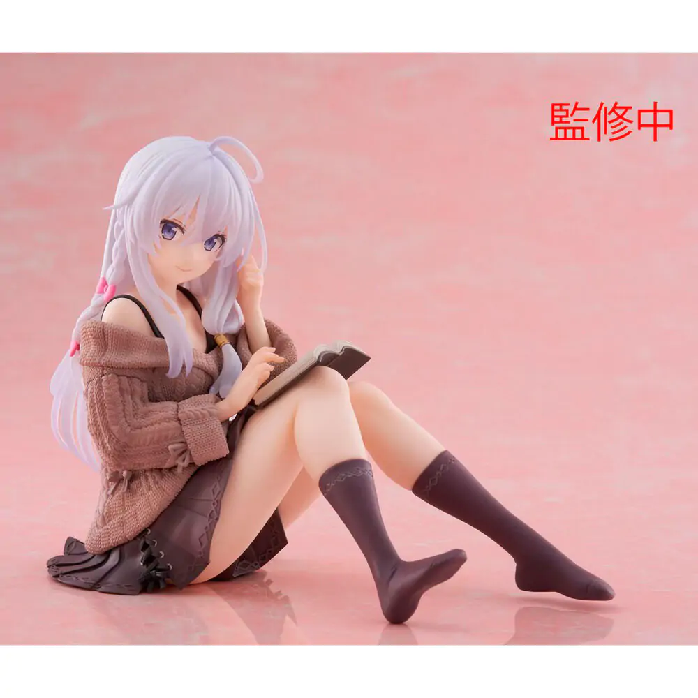 Wandering Witch: The Journey of Elaina PVC Statue Desktop Cute Figure Elaina Casual Clothes Ver. 13 cm product photo