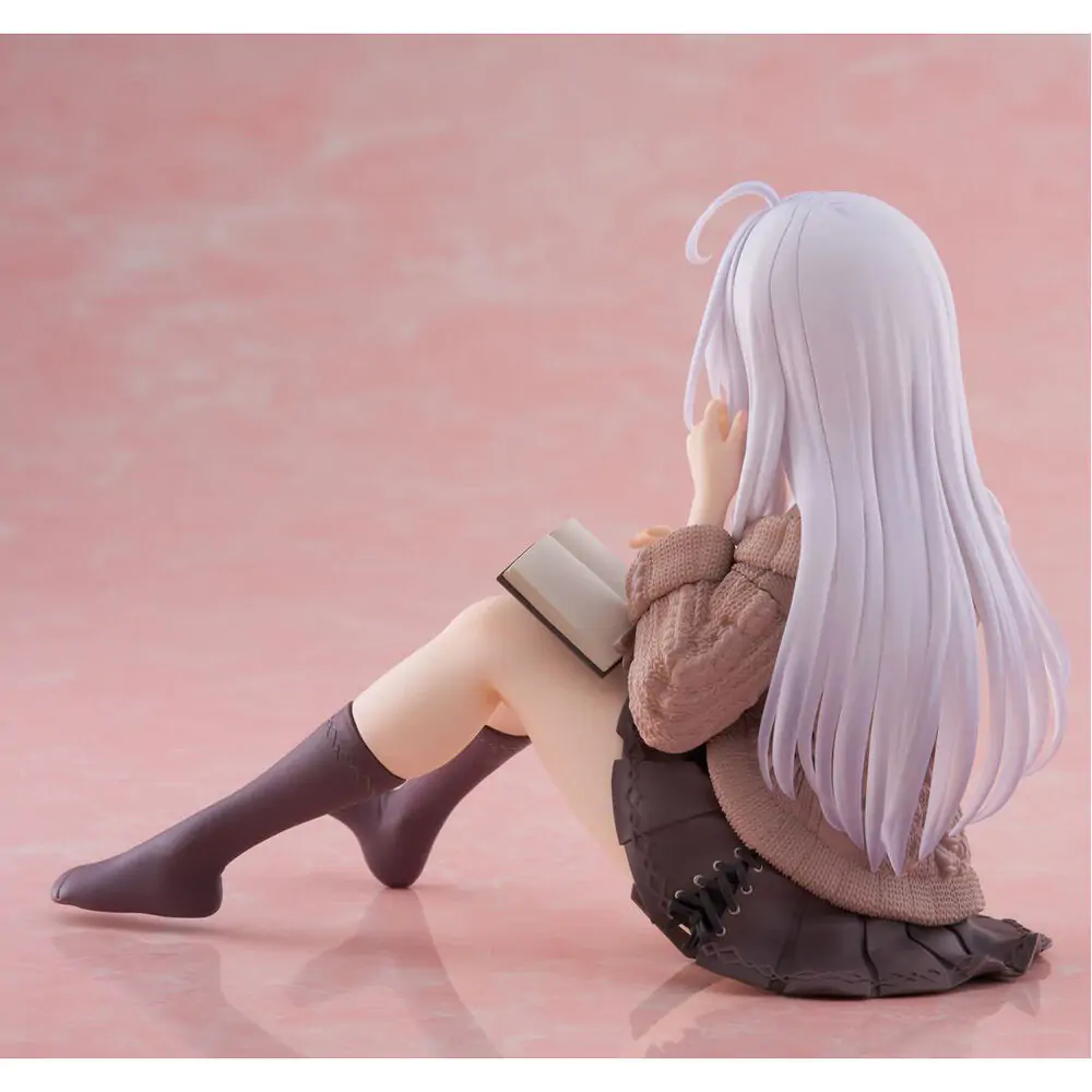 Wandering Witch: The Journey of Elaina PVC Statue Desktop Cute Figure Elaina Casual Clothes Ver. 13 cm product photo