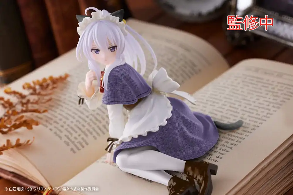 Wandering Witch: The Journey of Elaina PVC Statue Elaina Cat Maid Ver. Renewal Edition 18 cm product photo