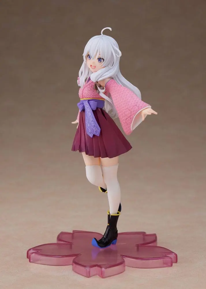 Wandering Witch: The Journey of Elaina PVC Statue Elaina Sakura Japanese Kimono Ver. 20 cm product photo
