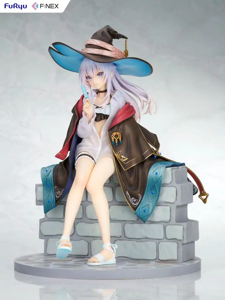 Wandering Witch: The Journey of Elaina F:NEX PVC Statue 1/7 Elaina Summer Vacation Ver. 22 cm termékfotó