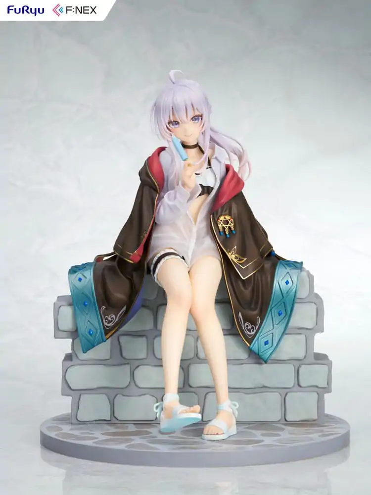 Wandering Witch: The Journey of Elaina F:NEX PVC Statue 1/7 Elaina Summer Vacation Ver. 22 cm product photo