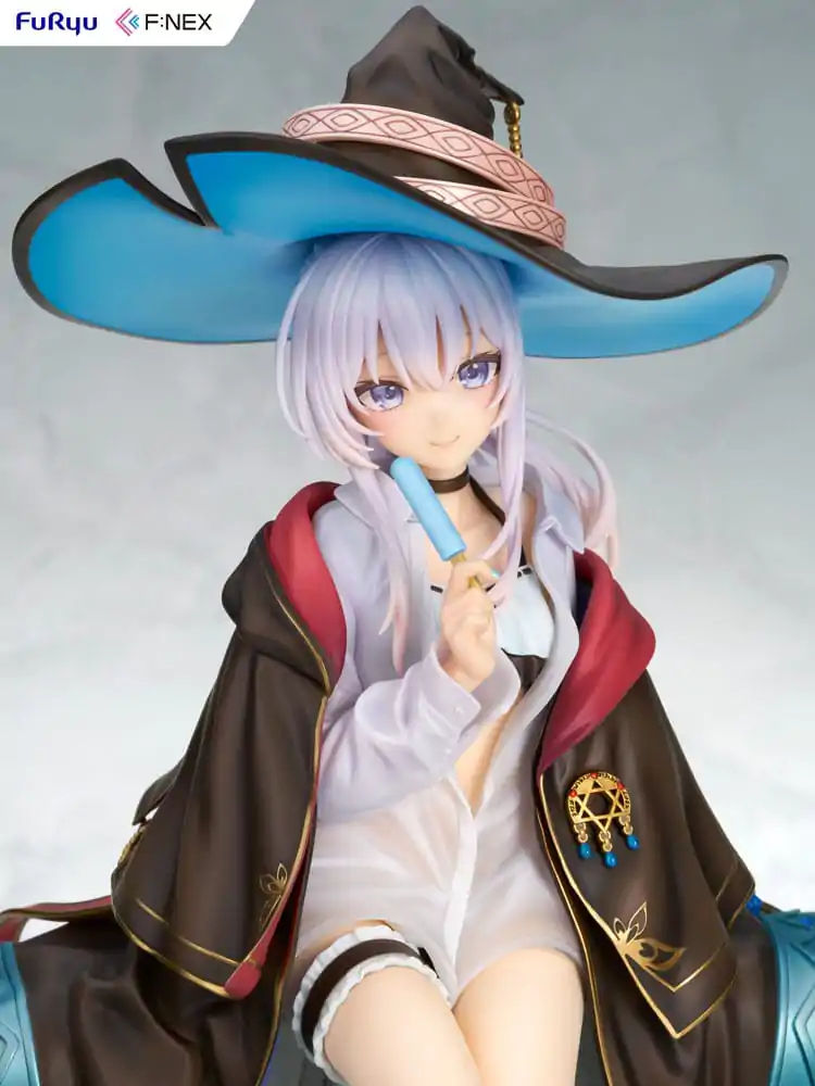 Wandering Witch: The Journey of Elaina F:NEX PVC Statue 1/7 Elaina Summer Vacation Ver. 22 cm product photo