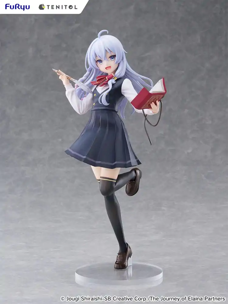 Wandering Witch: The Journey of Elaina Tenitol Tall PVC Statue Elaina School Uniform Ver. 29 cm product photo