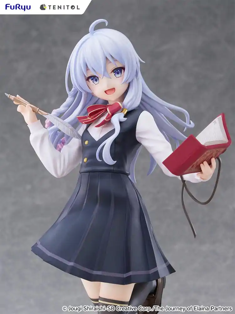 Wandering Witch: The Journey of Elaina Tenitol Tall PVC Statue Elaina School Uniform Ver. 29 cm product photo