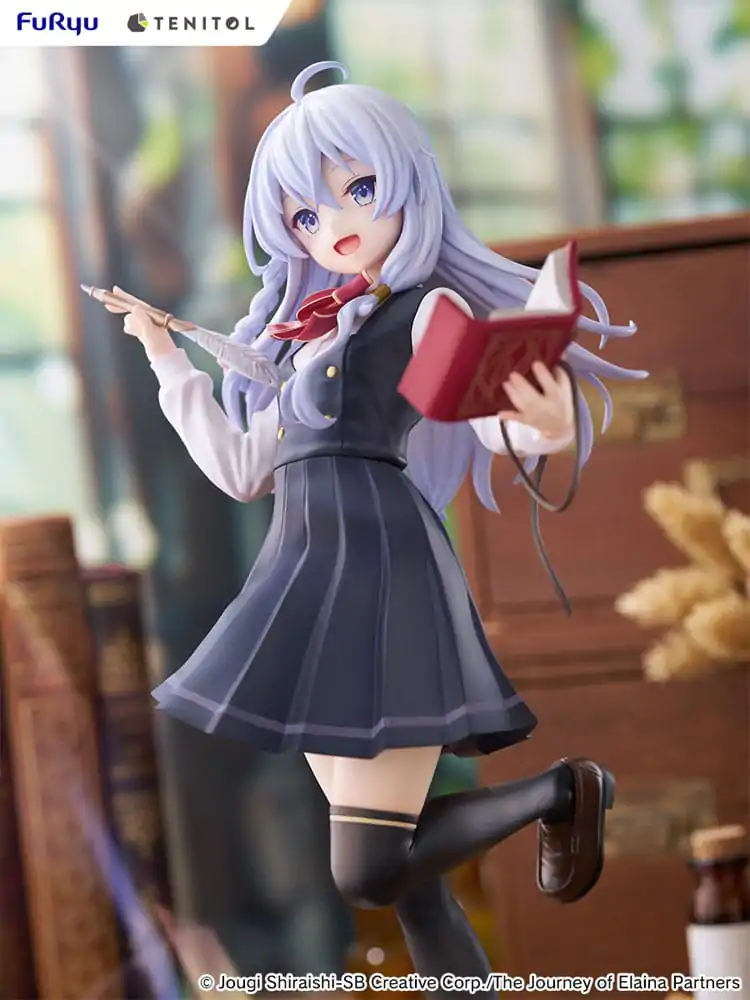 Wandering Witch: The Journey of Elaina Tenitol Tall PVC Statue Elaina School Uniform Ver. 29 cm product photo