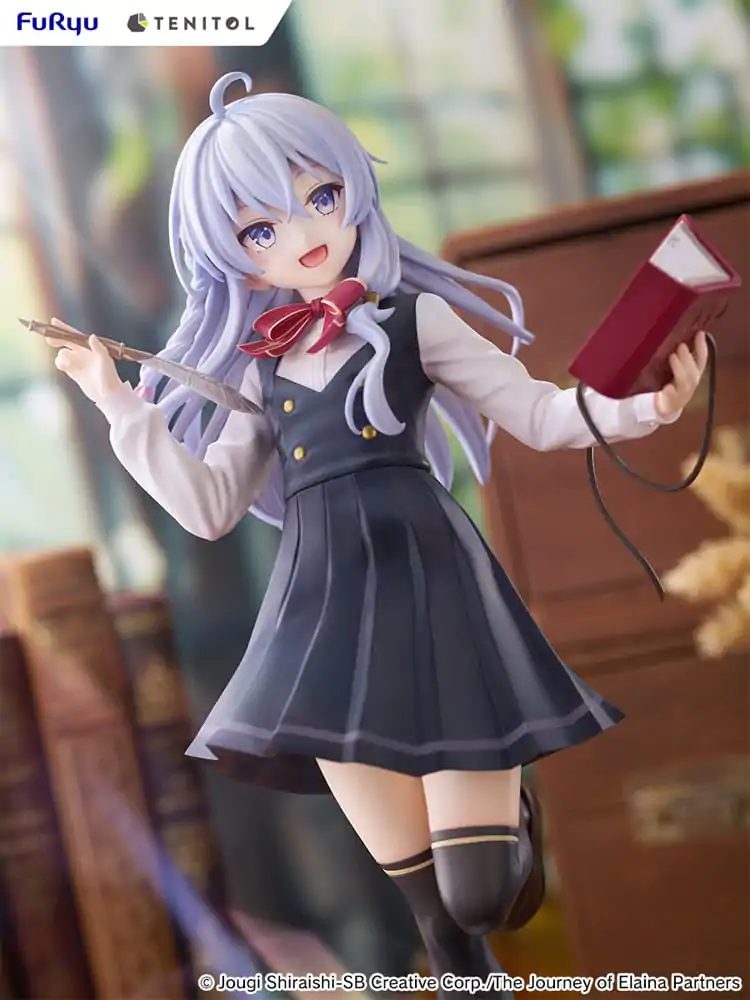 Wandering Witch: The Journey of Elaina Tenitol Tall PVC Statue Elaina School Uniform Ver. 29 cm product photo