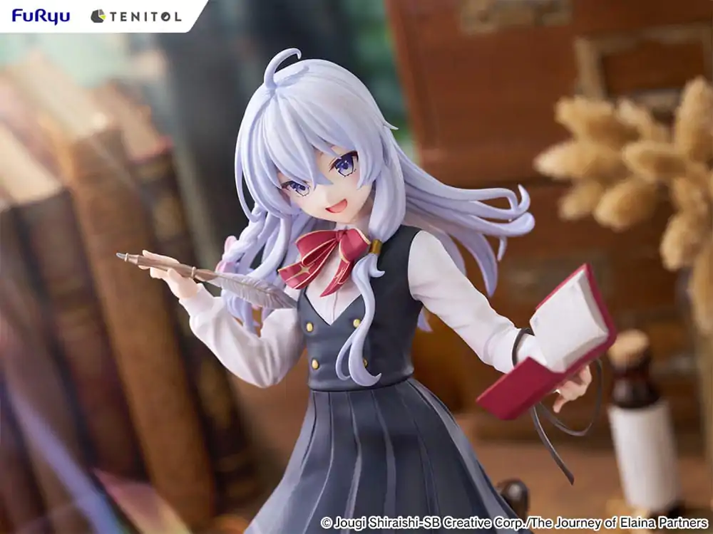 Wandering Witch: The Journey of Elaina Tenitol Tall PVC Statue Elaina School Uniform Ver. 29 cm product photo