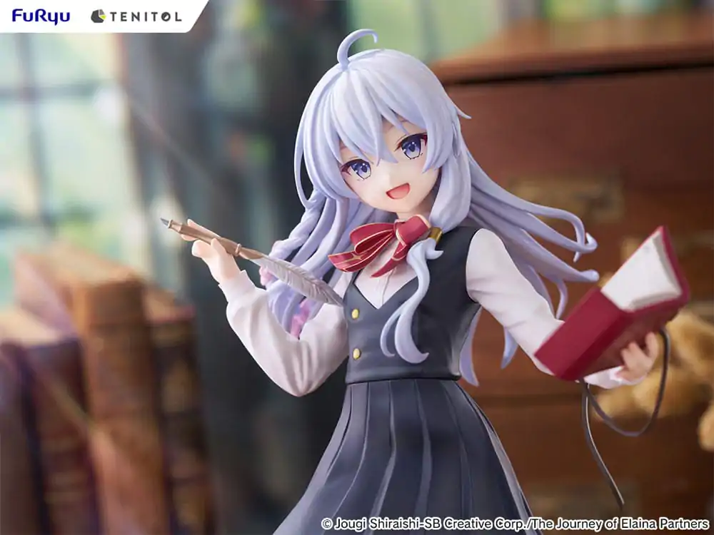 Wandering Witch: The Journey of Elaina Tenitol Tall PVC Statue Elaina School Uniform Ver. 29 cm product photo