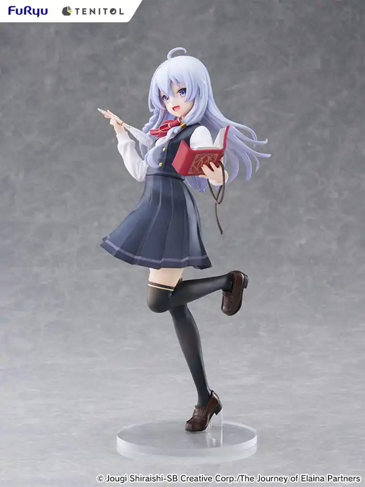 Wandering Witch: The Journey of Elaina Tenitol Tall PVC Statue Elaina School Uniform Ver. 29 cm product photo