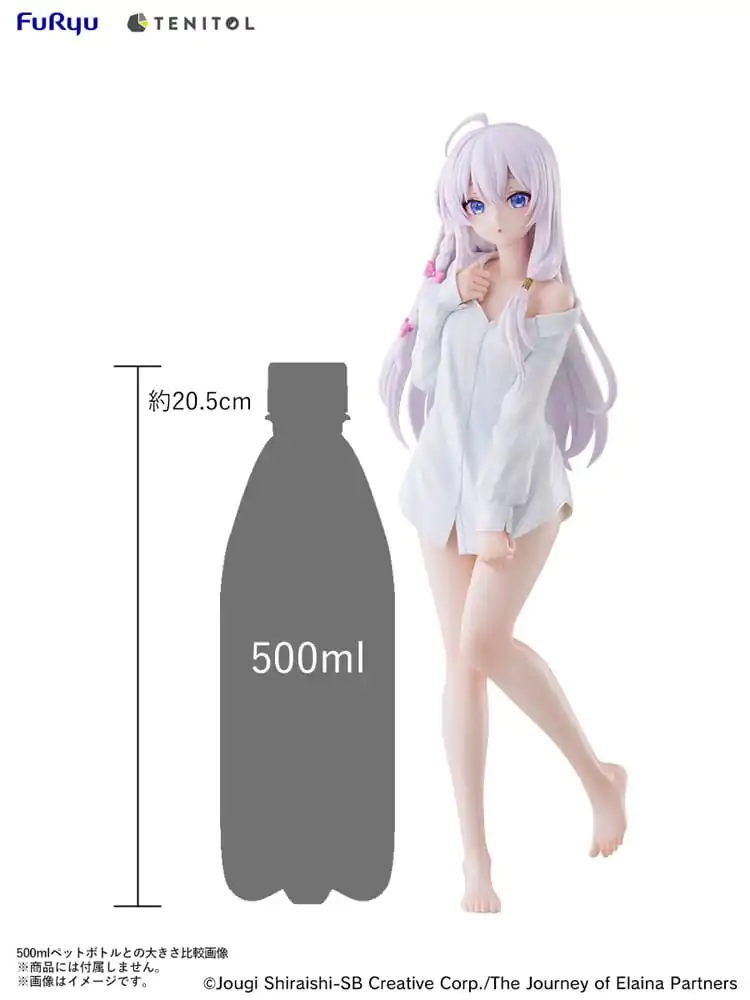 Wandering Witch: The Journey of Elaina Tenitol Tall PVC Statue Elania Shirt Ver. 30 cm product photo