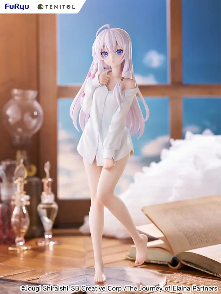 Wandering Witch: The Journey of Elaina Tenitol Tall PVC Statue Elania Shirt Ver. 30 cm product photo