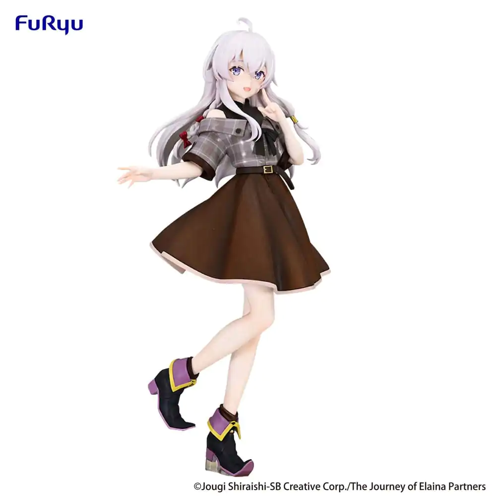 Wandering Witch: The Journey of Elaina Trio-Try-iT PVC Statue Elaina Brown Outfit Ver. 22 cm product photo