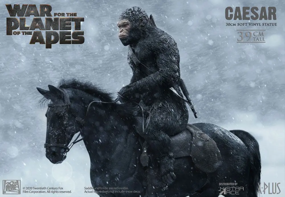 War for the Planet of the Apes Soft Vinyl Statue Caesar with Gun 39 cm product photo