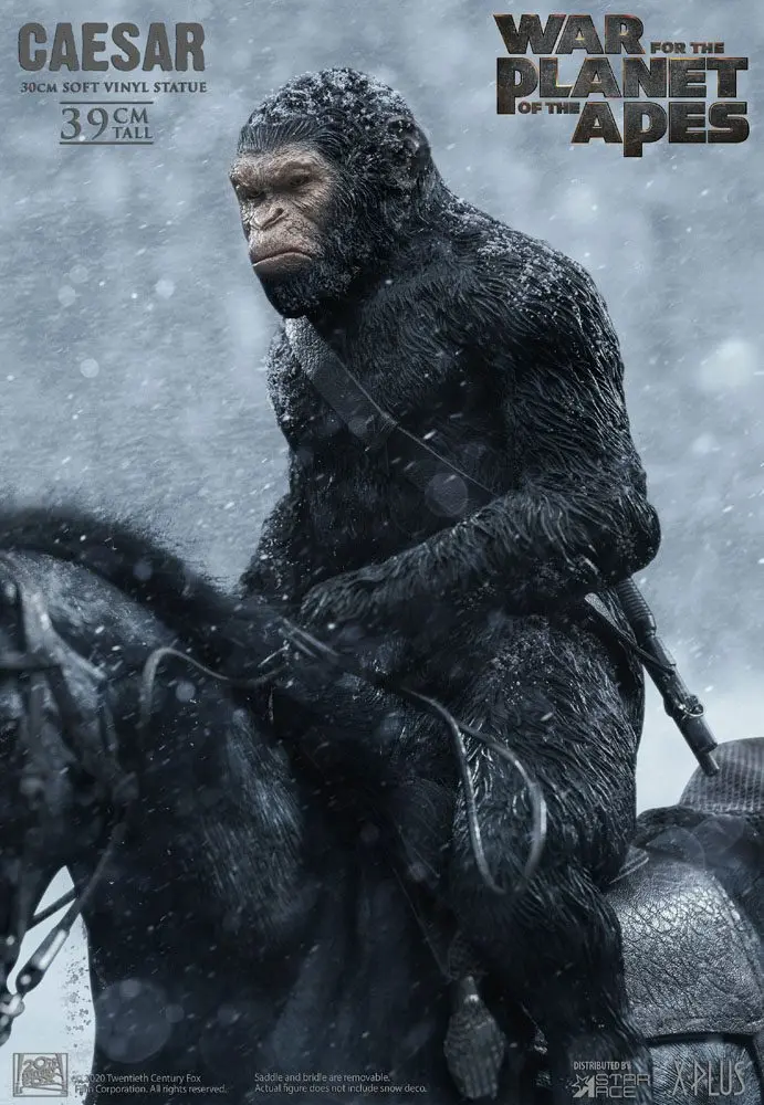 War for the Planet of the Apes Soft Vinyl Statue Caesar with Gun 39 cm product photo
