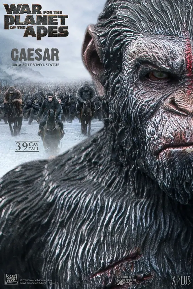 War for the Planet of the Apes Soft Vinyl Statue Caesar with Gun 39 cm product photo