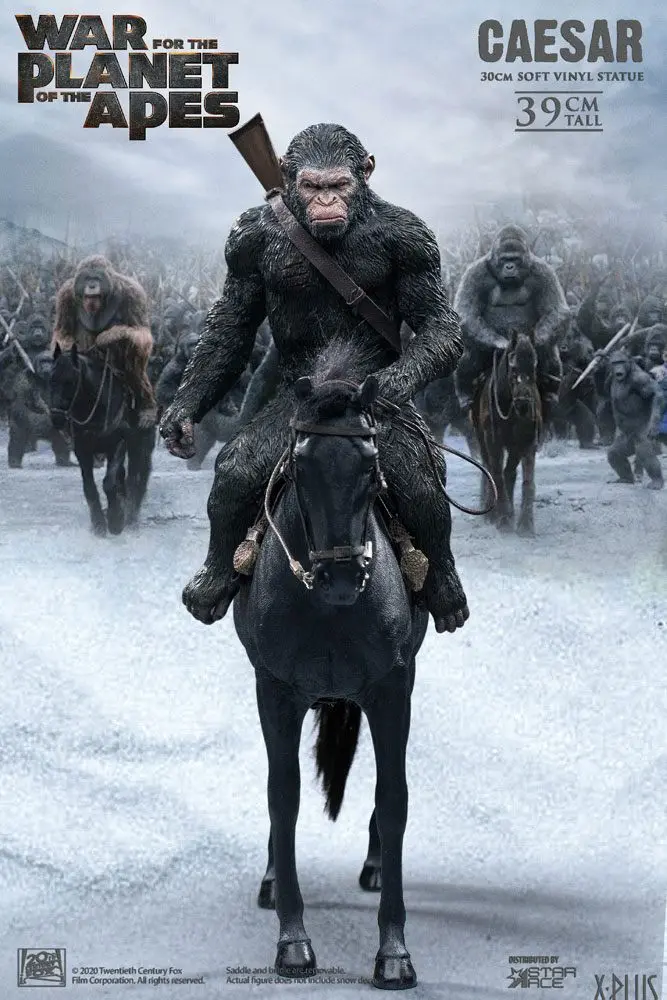 War for the Planet of the Apes Soft Vinyl Statue Caesar with Gun 39 cm product photo