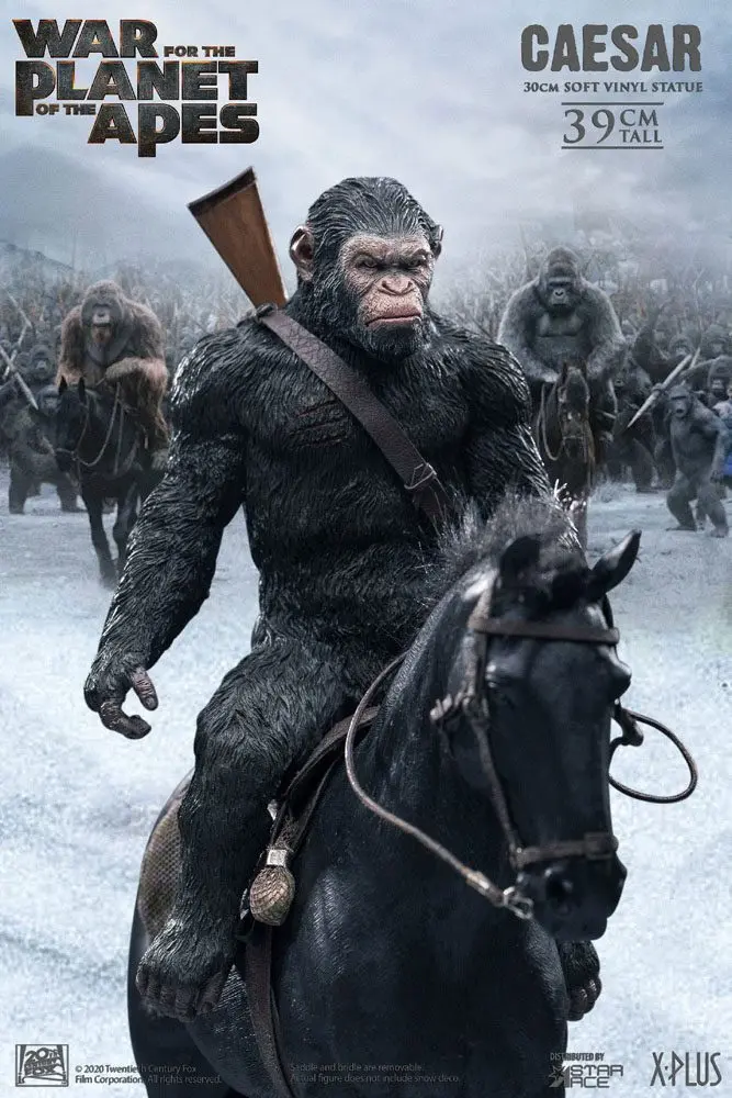 War for the Planet of the Apes Soft Vinyl Statue Caesar with Gun 39 cm product photo