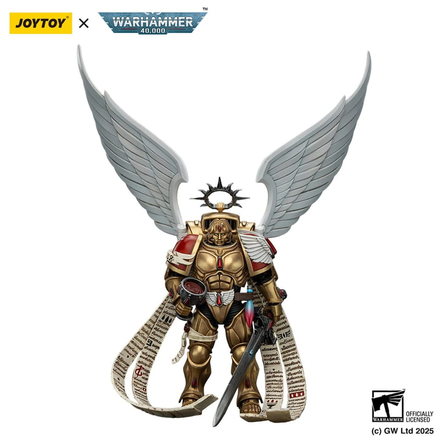 Warhammer 40,000 Action Figure 1/18 Blood Angels The Sanguinor with Encarmine Broadsword 12 cm product photo