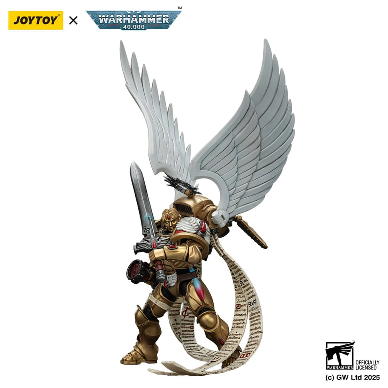 Warhammer 40,000 Action Figure 1/18 Blood Angels The Sanguinor with Encarmine Broadsword 12 cm product photo