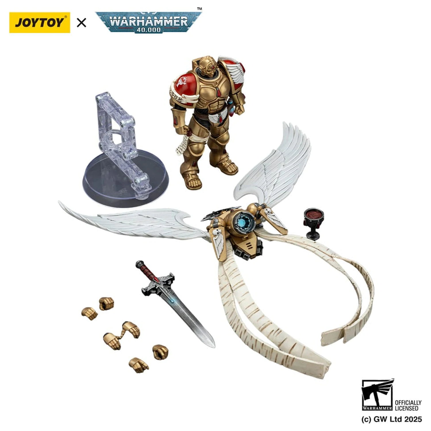 Warhammer 40,000 Action Figure 1/18 Blood Angels The Sanguinor with Encarmine Broadsword 12 cm product photo