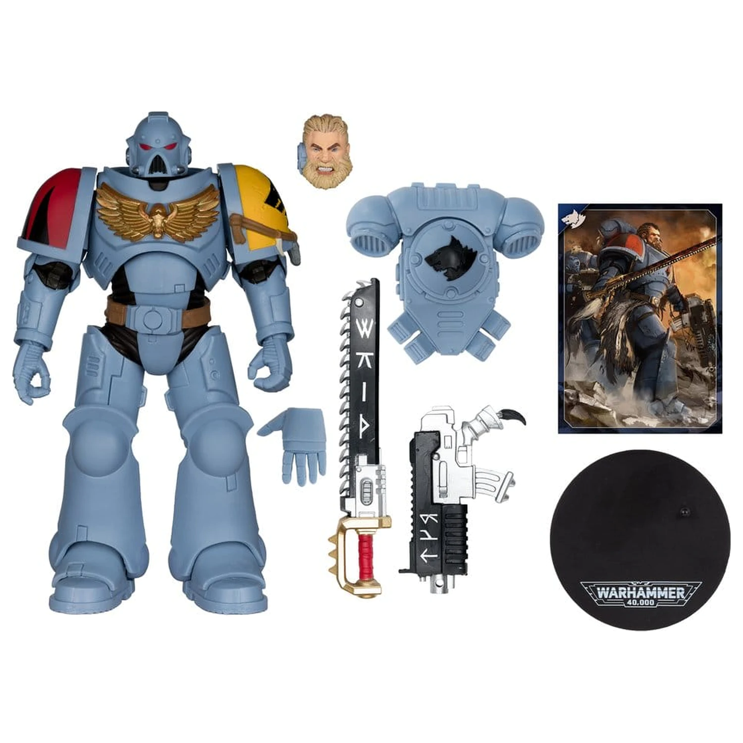 Warhammer 40,000 Action Figure Grey Hunter (Space Wolves) 18 cm product photo