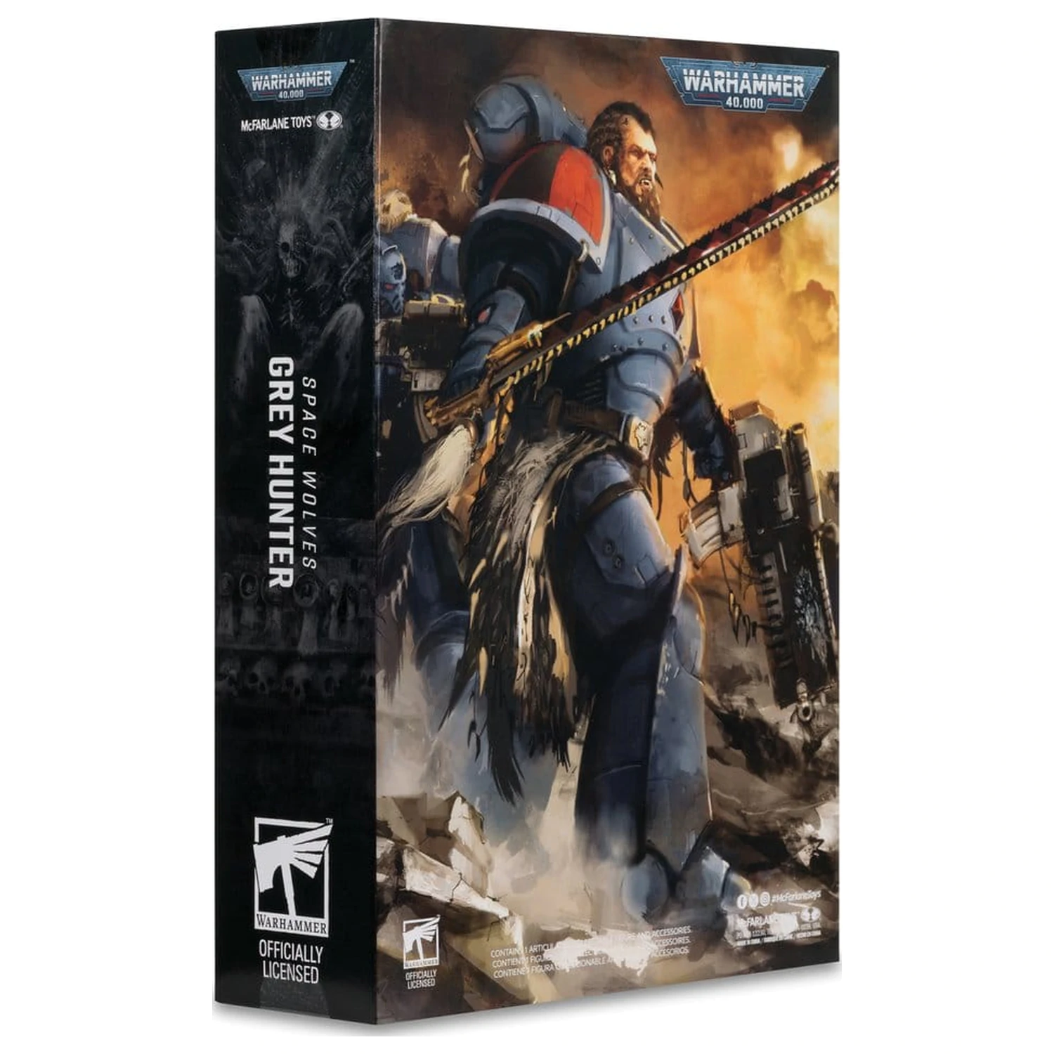 Warhammer 40,000 Action Figure Grey Hunter (Space Wolves) 18 cm product photo