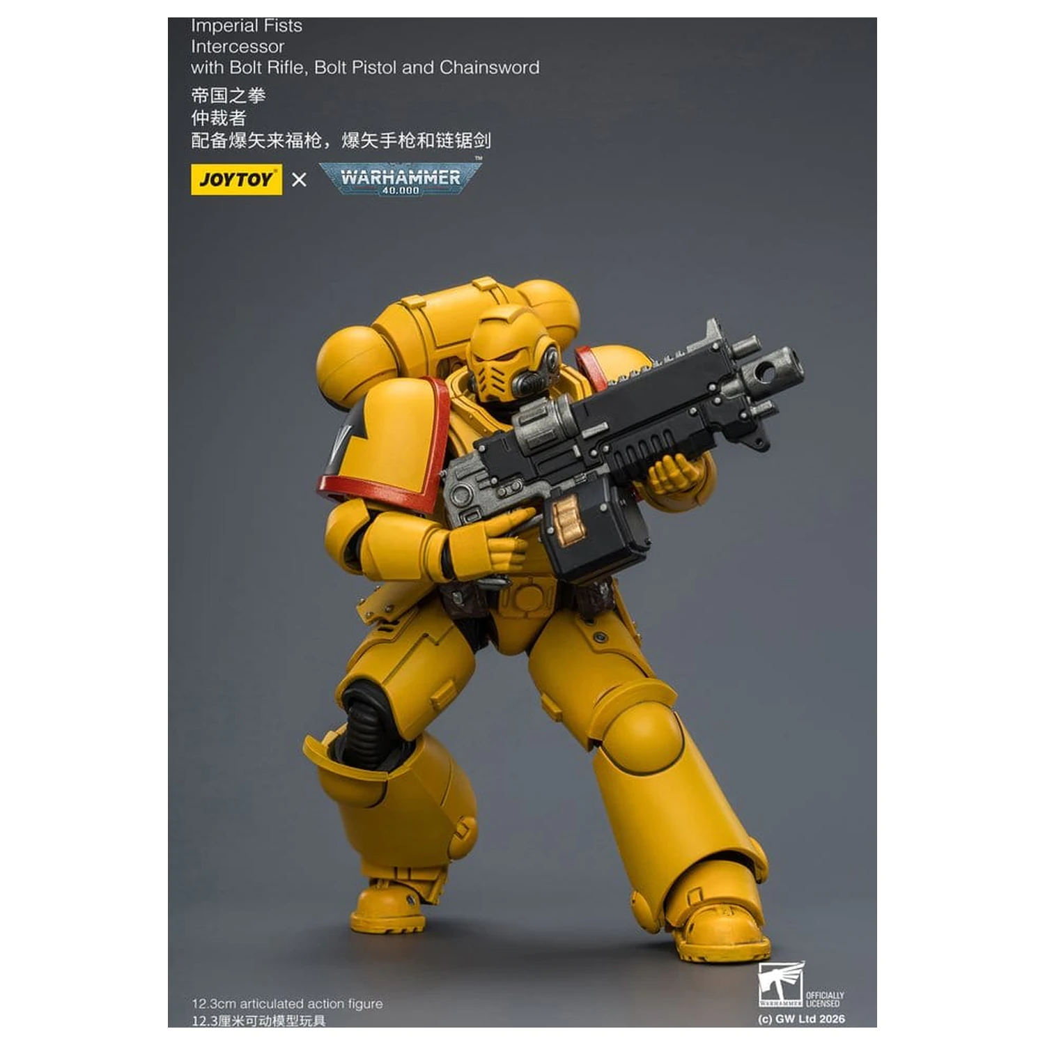 Warhammer 40,000 Action Figure Imperial Fists Intercessor 12 cm product photo