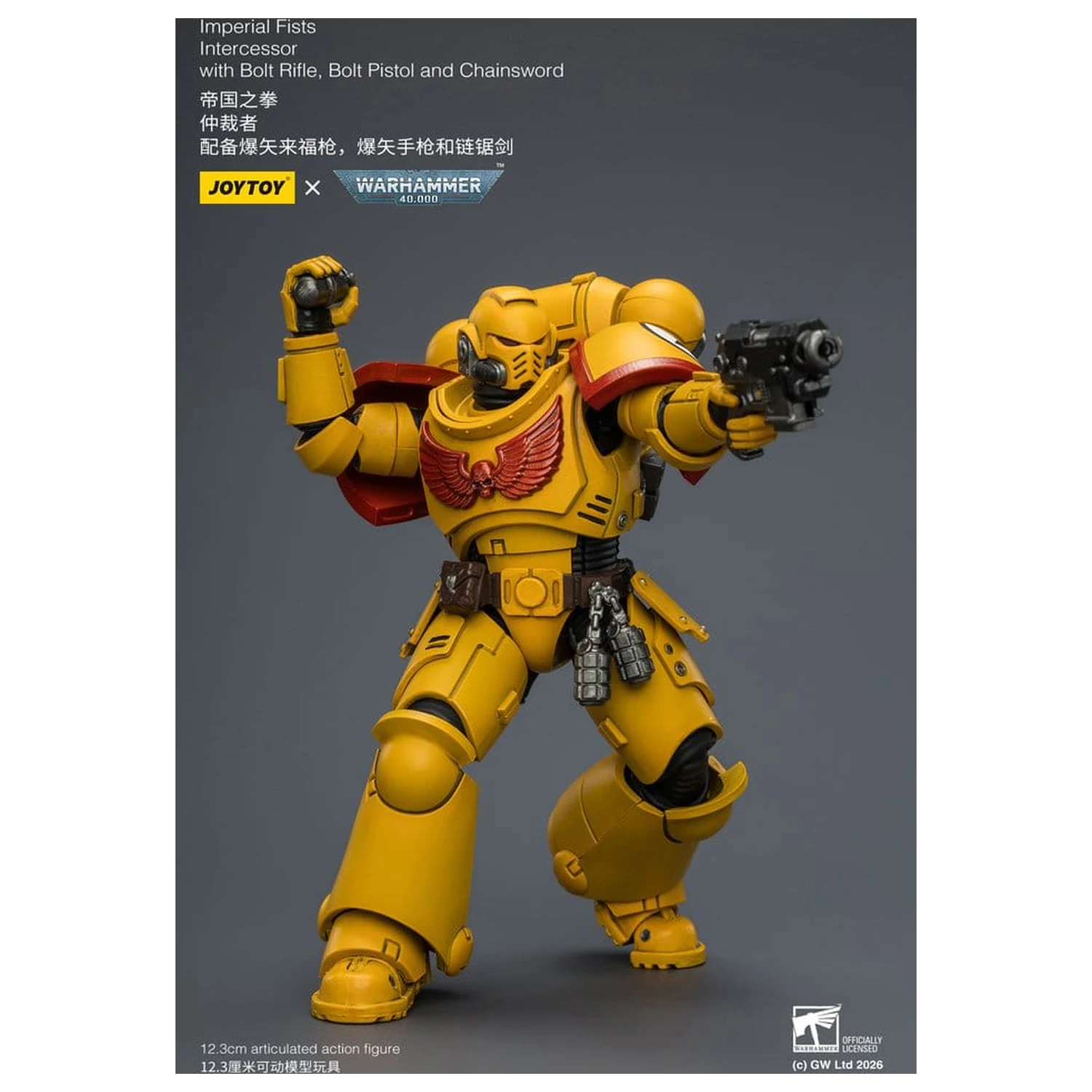 Warhammer 40,000 Action Figure Imperial Fists Intercessor 12 cm product photo