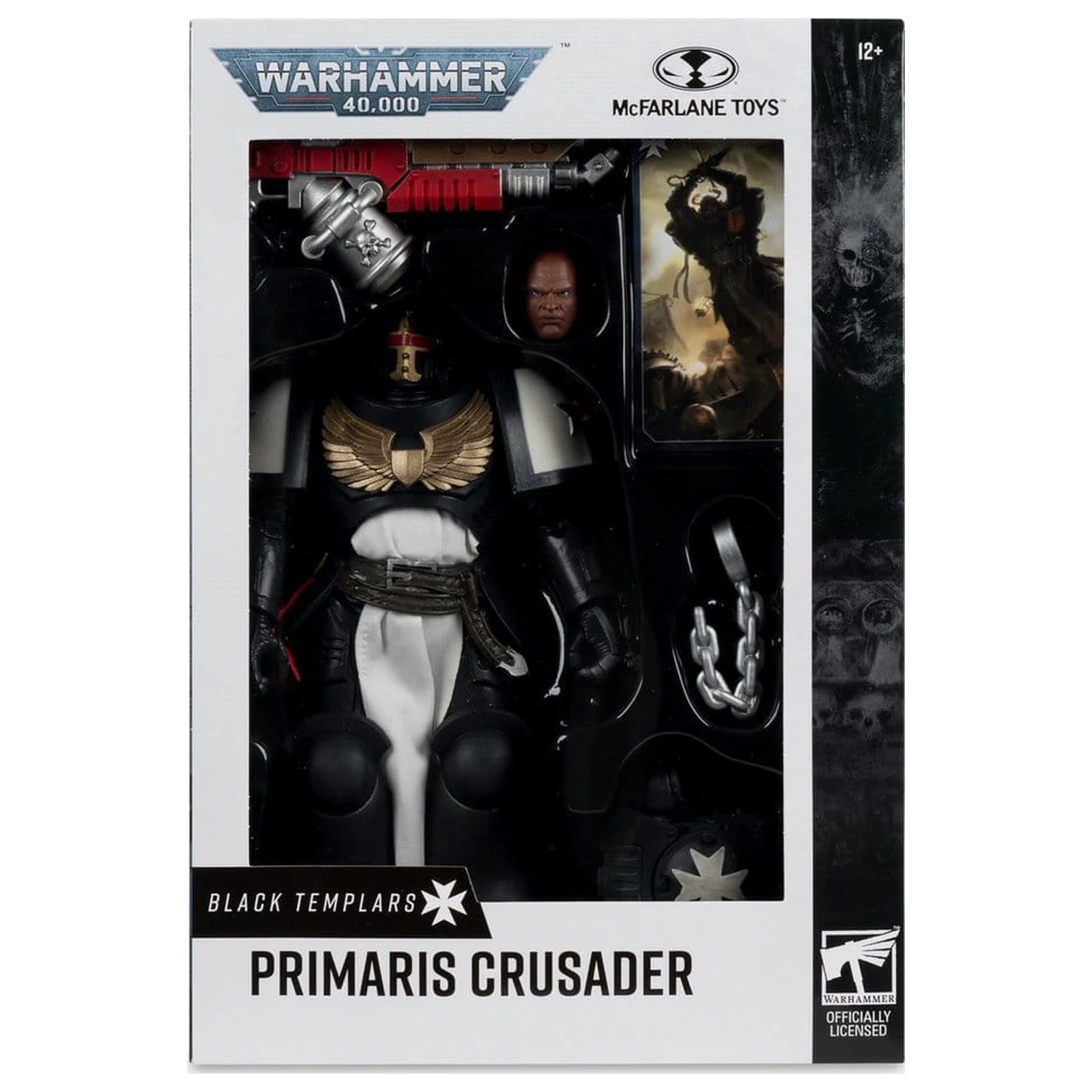 Warhammer 40,000 Action Figure Primaris Crusader (Black Templars) 18 cm product photo