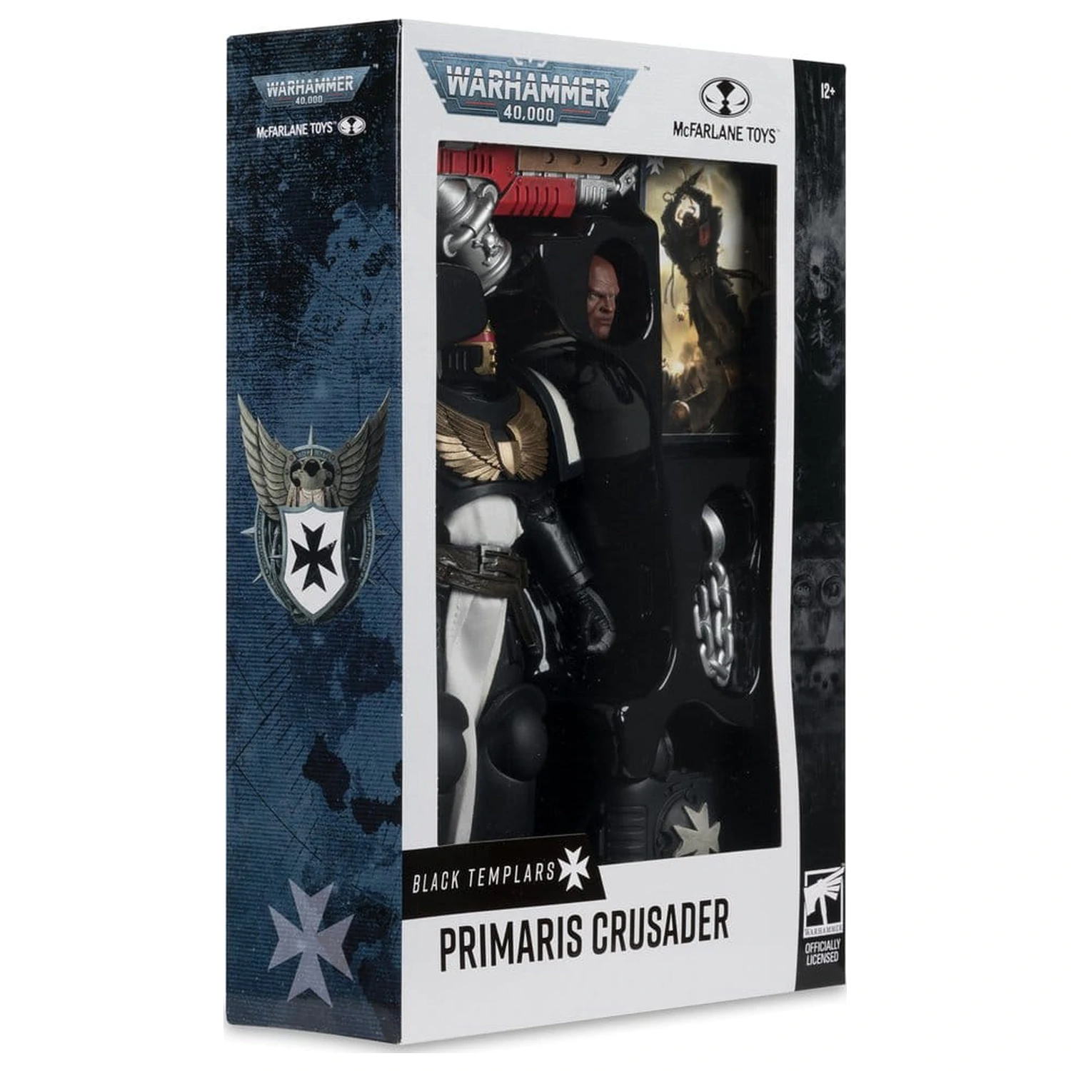 Warhammer 40,000 Action Figure Primaris Crusader (Black Templars) 18 cm product photo