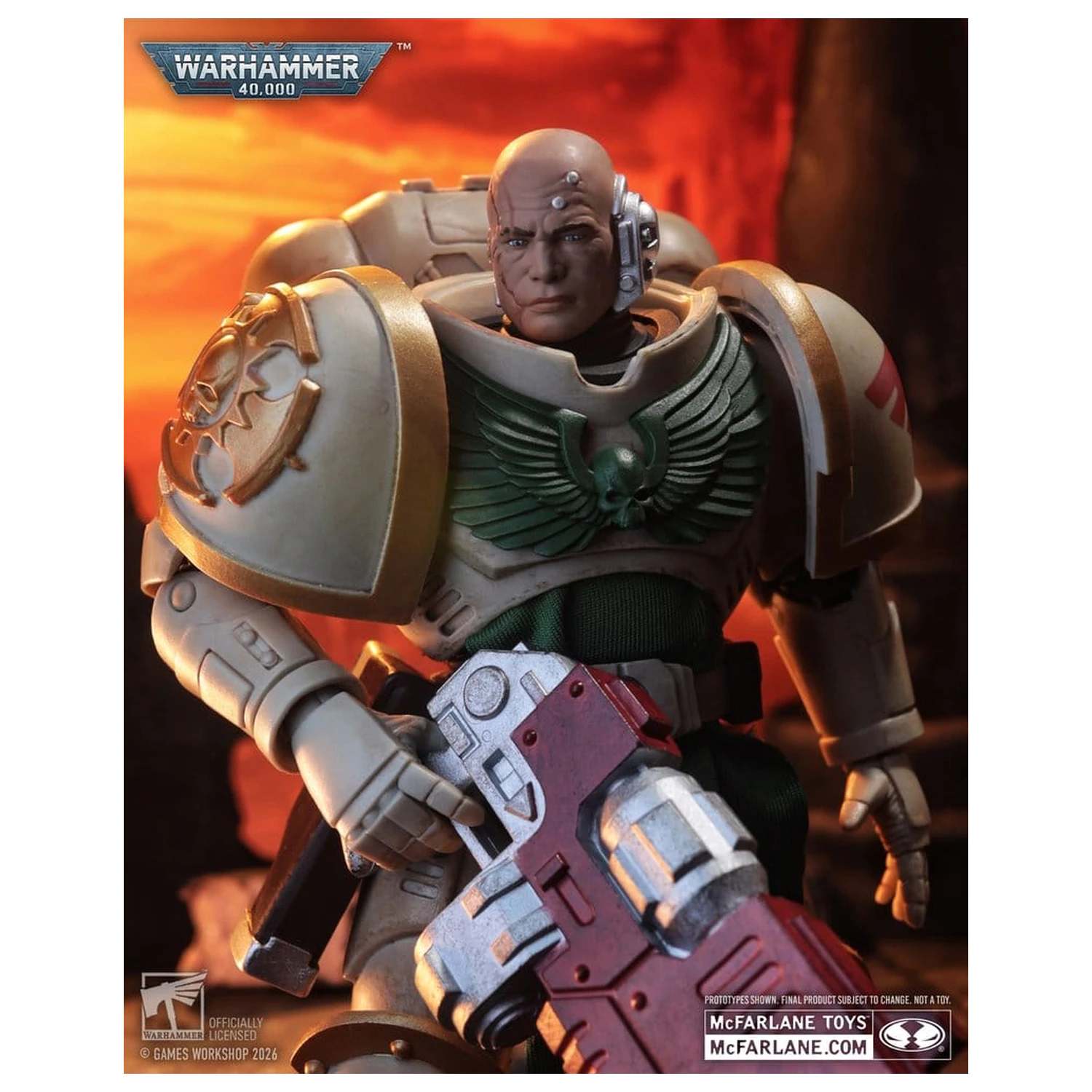 Warhammer 40,000 Action Figure Sternguard Veteran (Dark Angels) 18 cm product photo