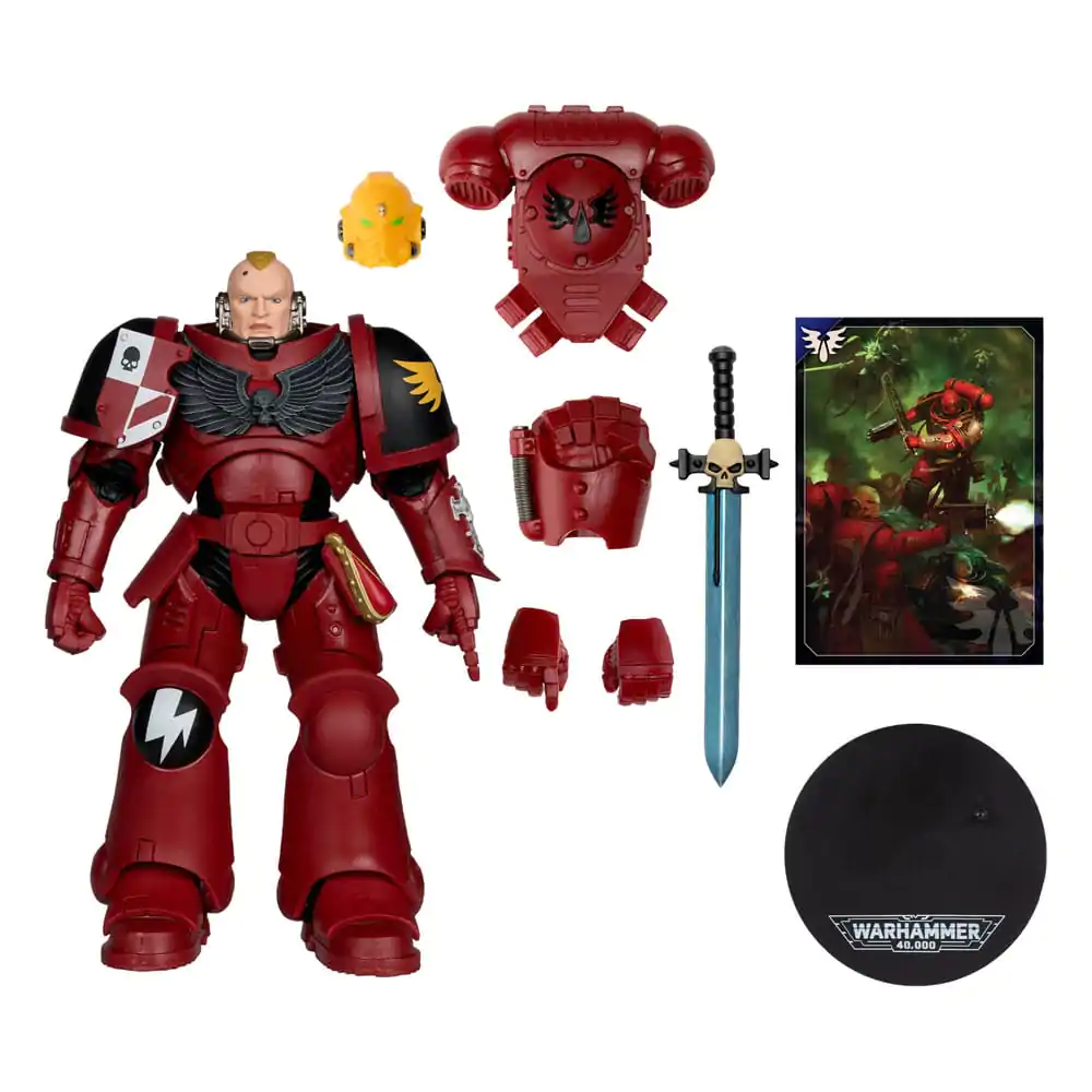 Warhammer 40,000 Action Figure Assault Intercessor Sergeant (Blood Angel) 18 cm product photo