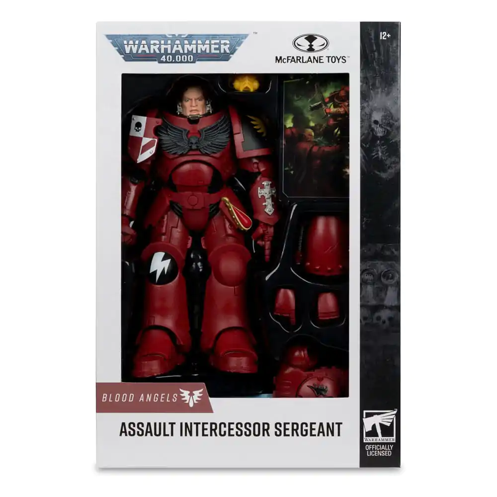 Warhammer 40,000 Action Figure Assault Intercessor Sergeant (Blood Angel) 18 cm product photo