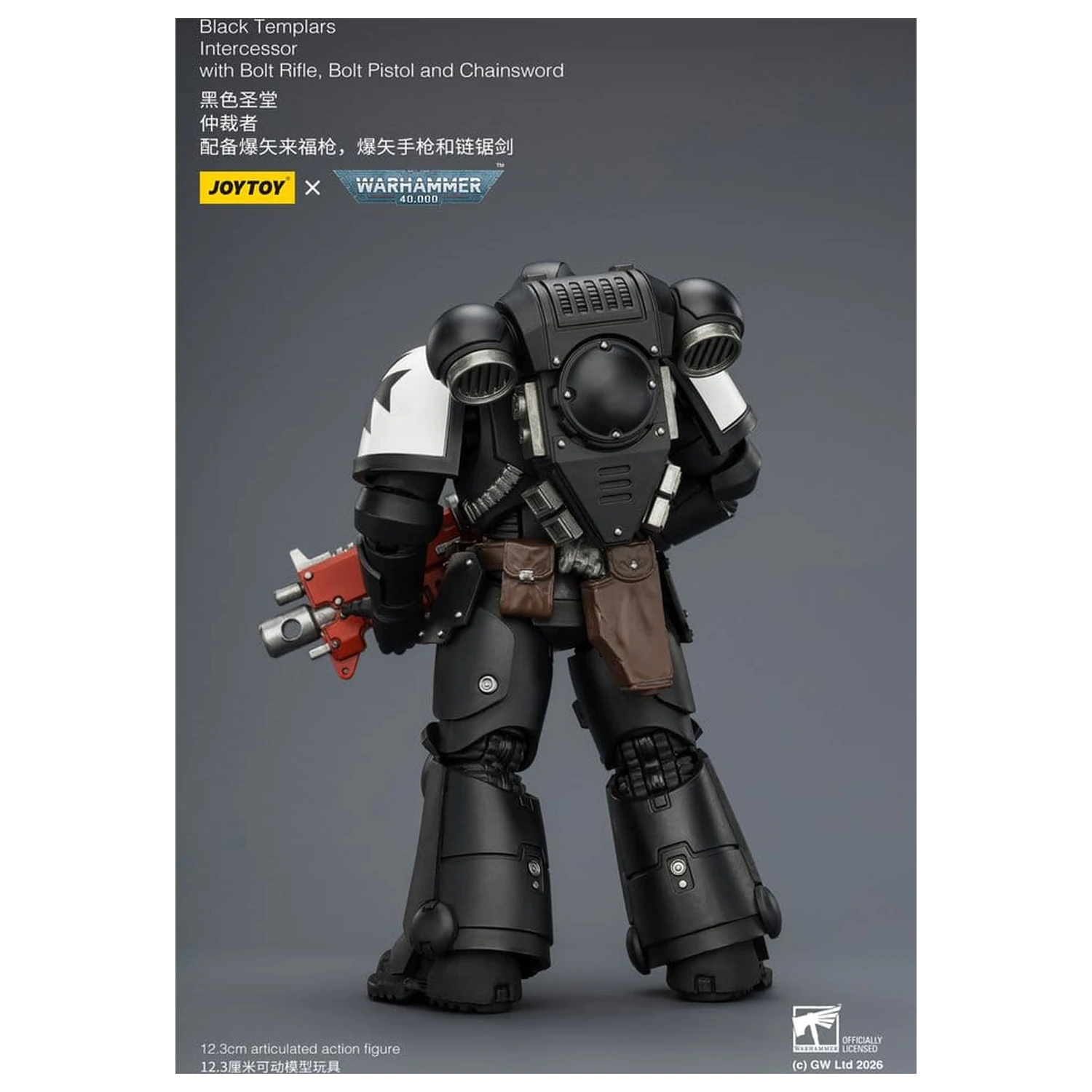Warhammer 40,000 Action Figure Black Templars Intercessor 12 cm product photo