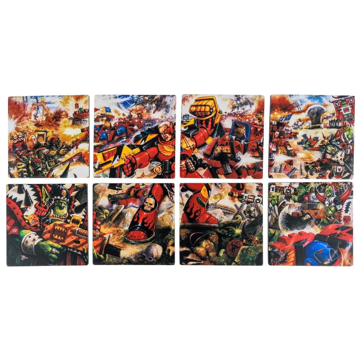 Warhammer 40,000 Coaster Set Blood Angels Armageddon 15 cm product photo