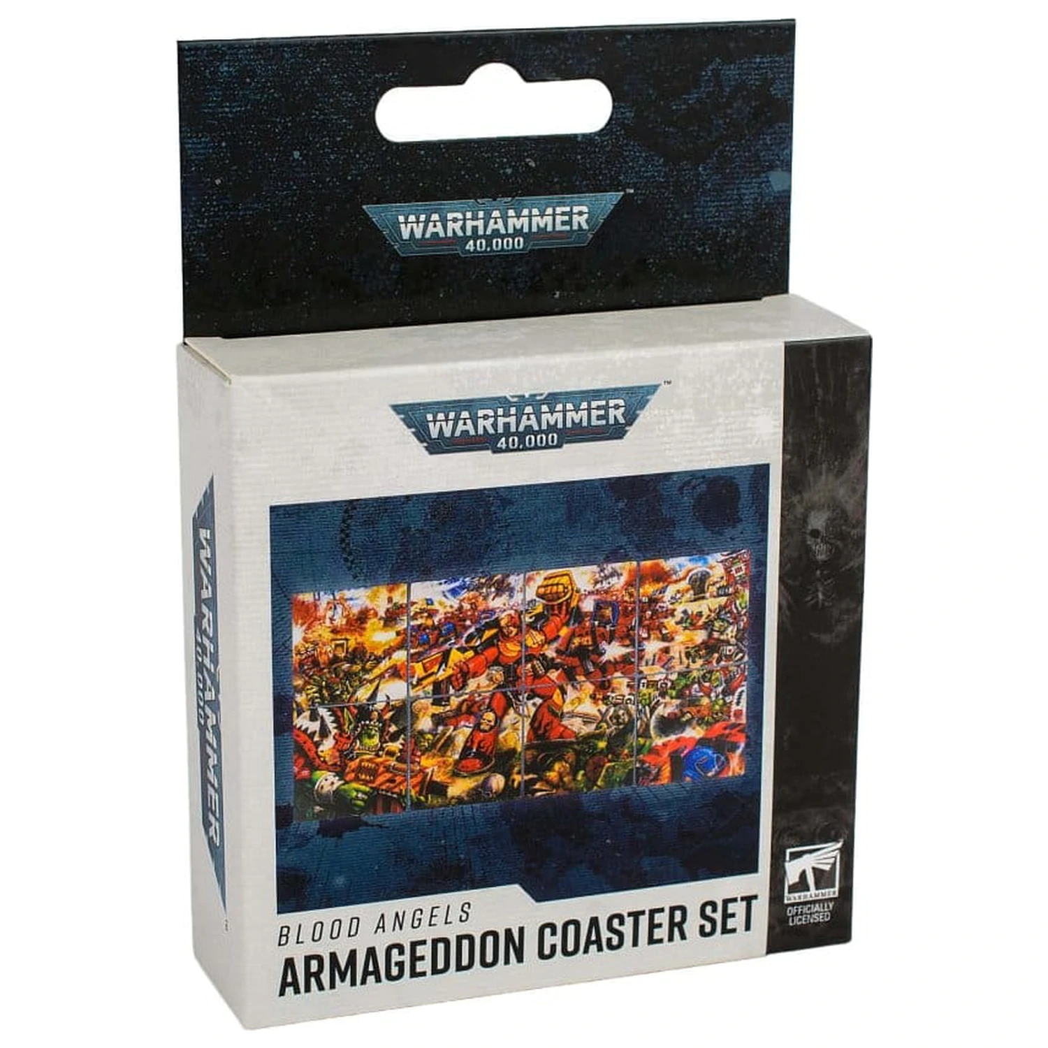 Warhammer 40,000 Coaster Set Blood Angels Armageddon 15 cm product photo