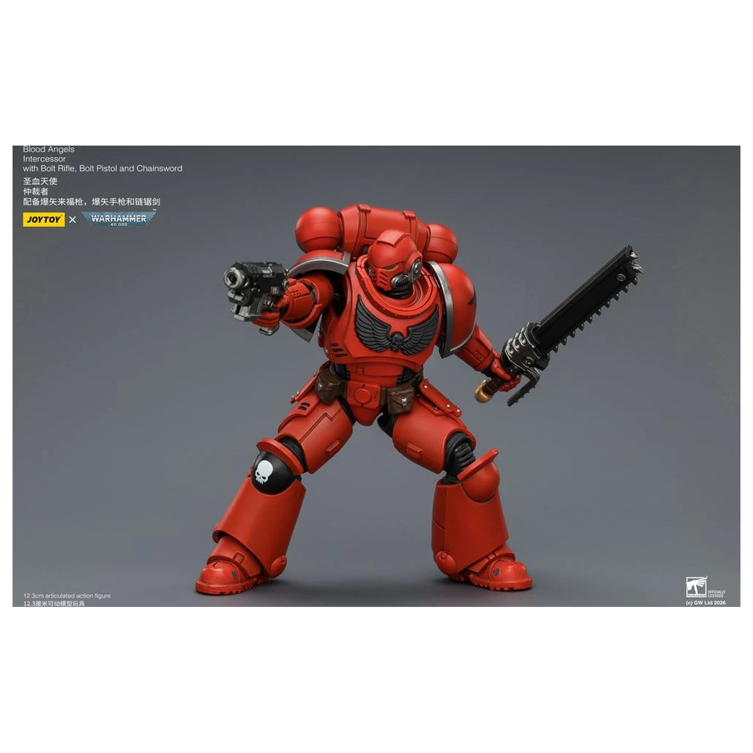 Warhammer 40,000 Action Figure Blood Angels Intercessor 12 cm product photo