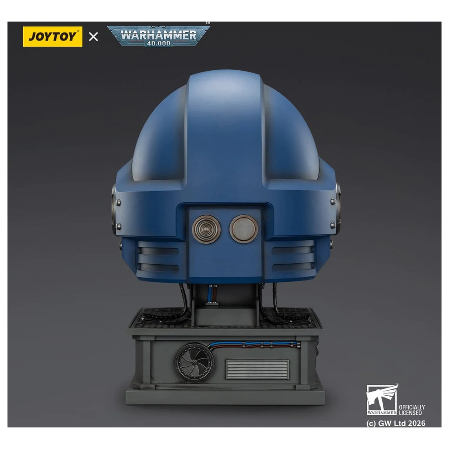 Warhammer 40,000 Captain MkX Helmet & Display Stand Ultramarines 44 cm product photo