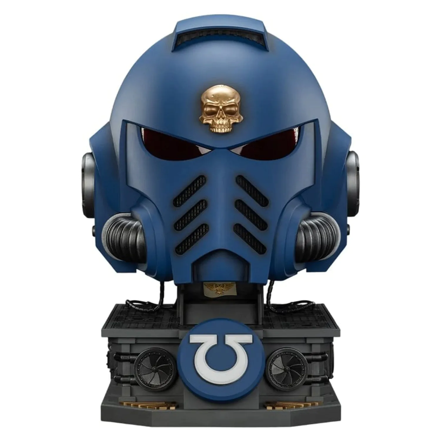Warhammer 40,000 Captain MkX Helmet & Display Stand Ultramarines 44 cm product photo