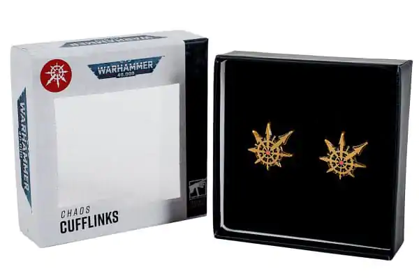 Warhammer 40,000 Cufflinks Chaos product photo