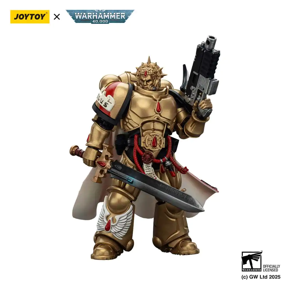 Warhammer 40,000: Combat Patrol Blood Angels Action Figure Captain with Heavy Bolt Pistol & Power Sword 12 cm product photo