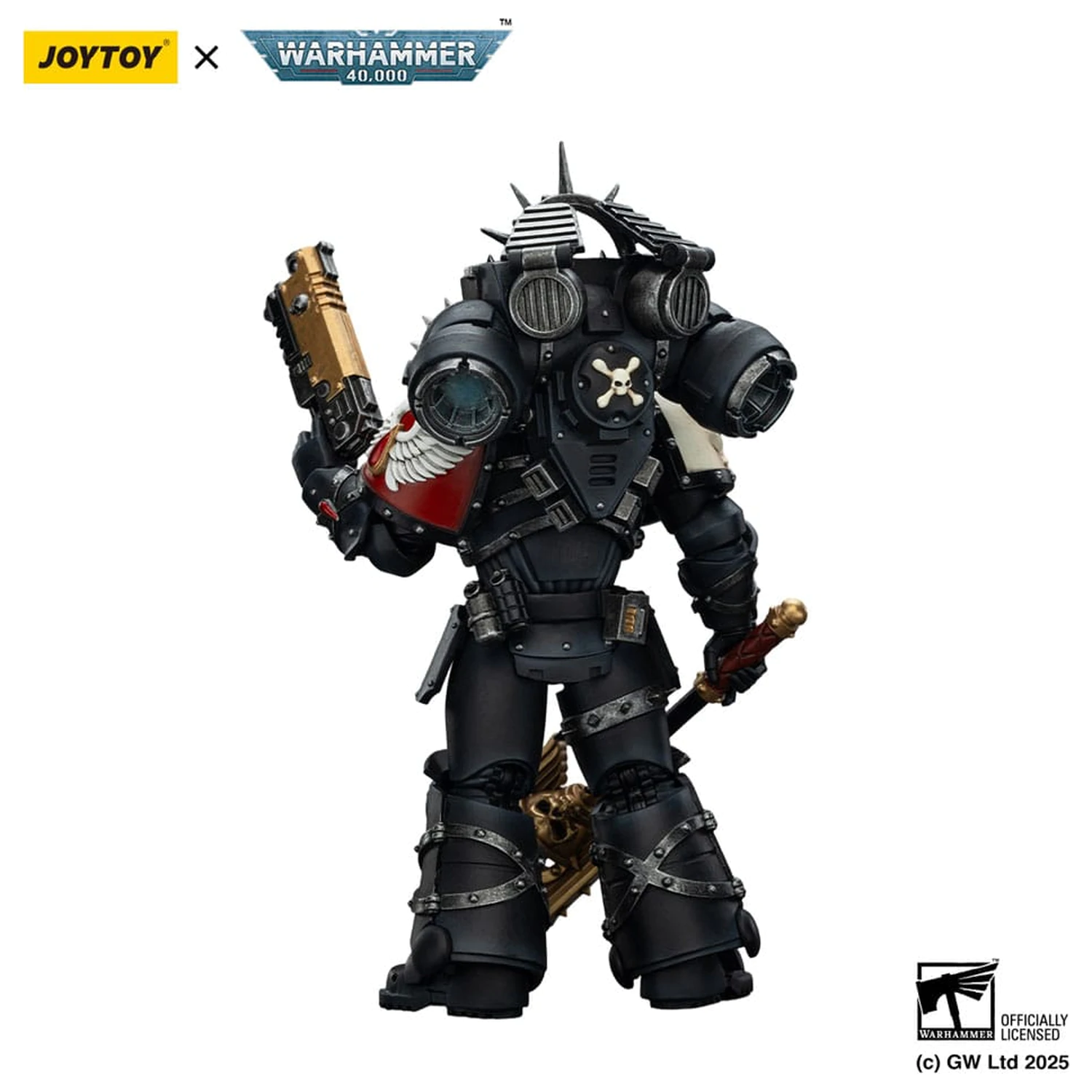 Warhammer 40,000: Combat Patrol Blood Angels Action Figure Lemartes With Jump Pack Blood Crozius and Absolver Bolt Pistol 12 cm product photo