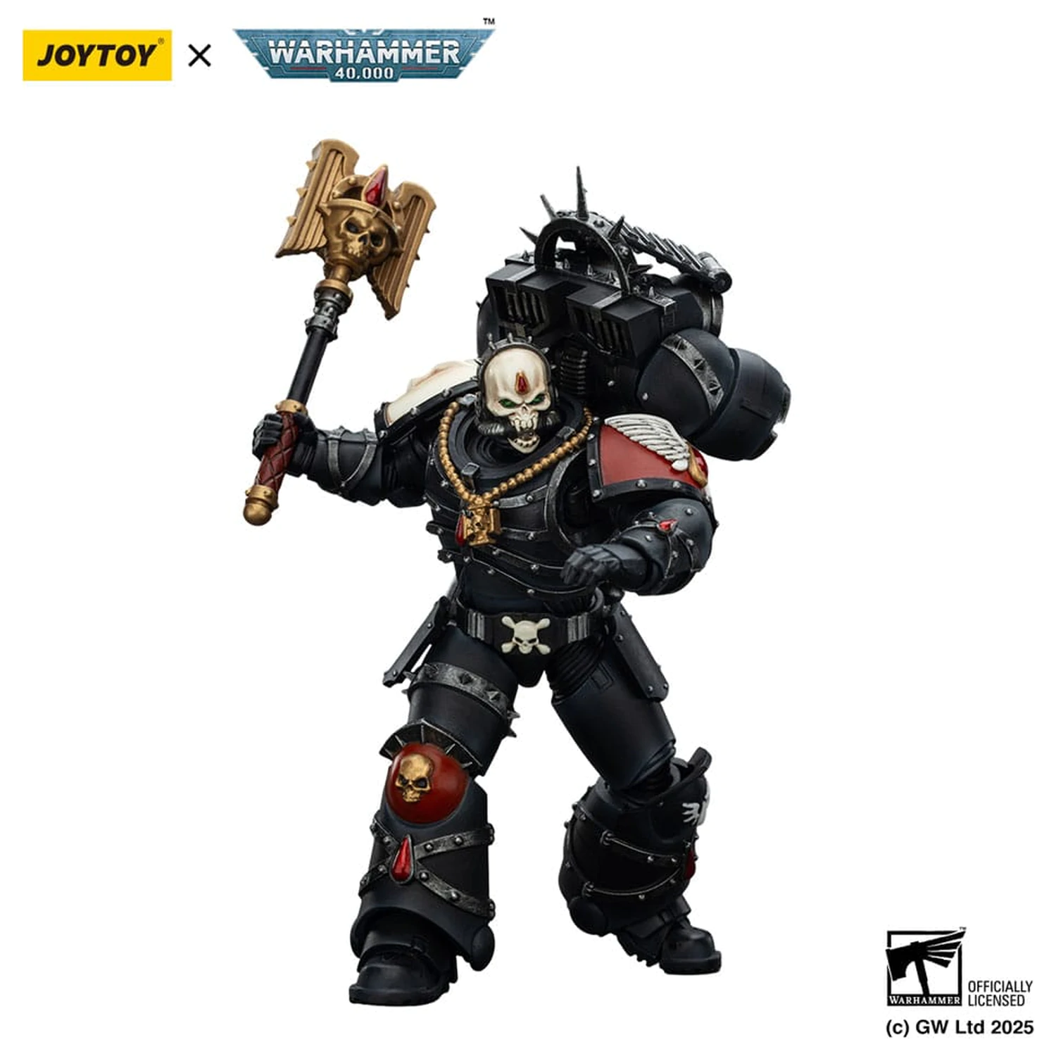 Warhammer 40,000: Combat Patrol Blood Angels Action Figure Lemartes With Jump Pack Blood Crozius and Absolver Bolt Pistol 12 cm product photo