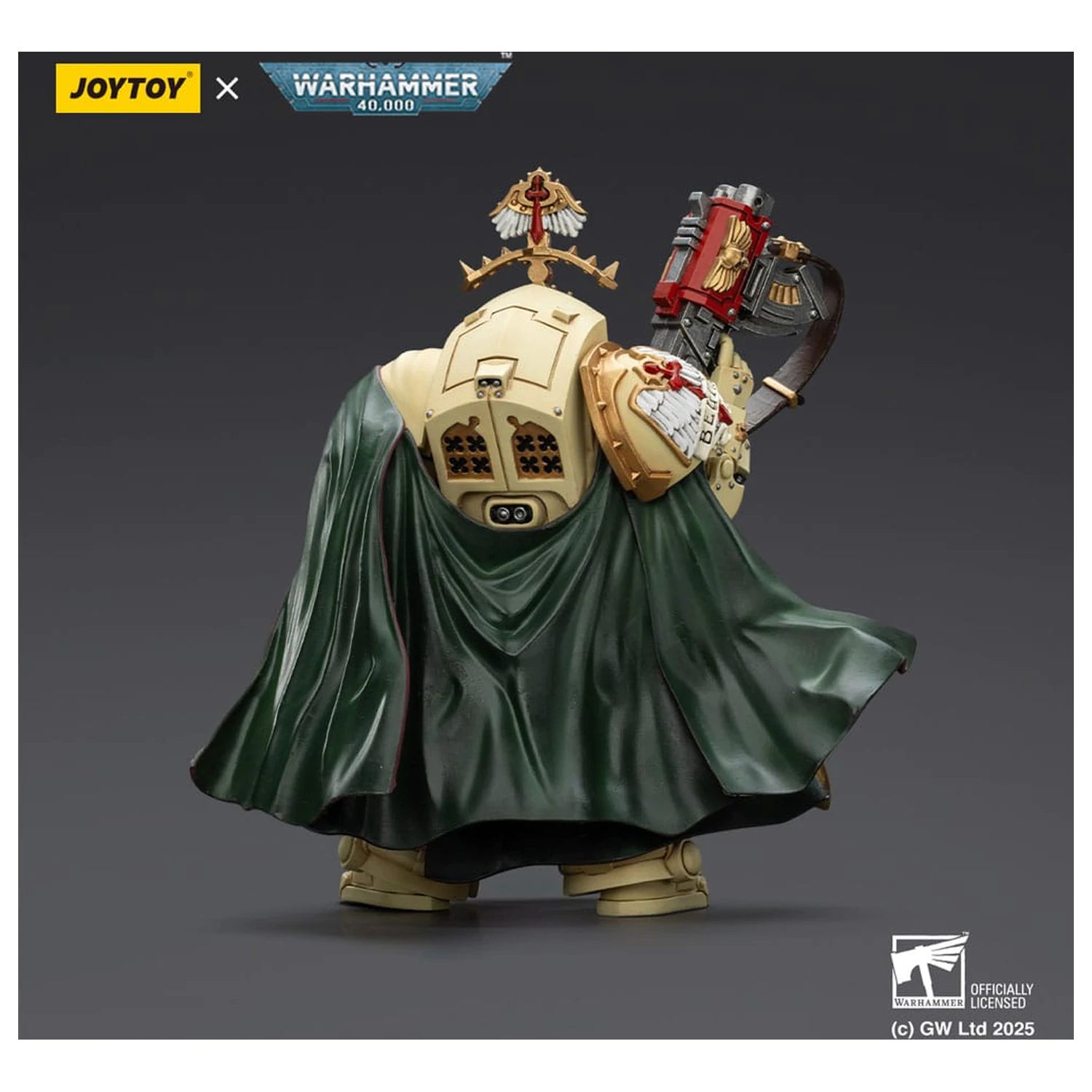 Warhammer 40,000: Dark Angels Action Figure Belial Grand Master of The Deathwing With the Sword of Silence and Storm Bolter 14 cm product photo